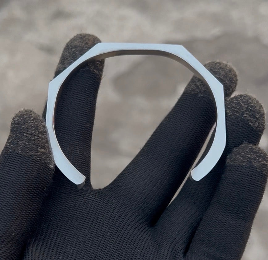 STAINLESS STEEL CUFF BRACELET