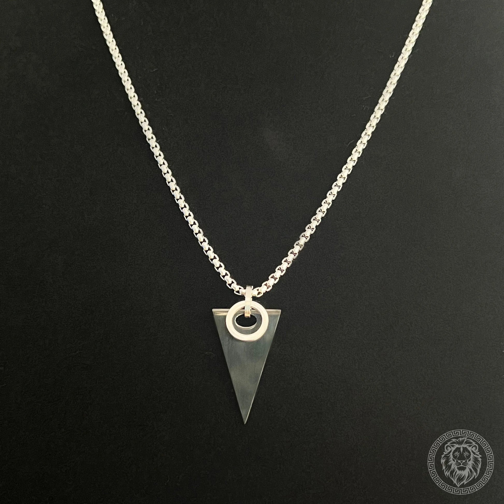 Black Triangle Arrow Pendant - Stylex