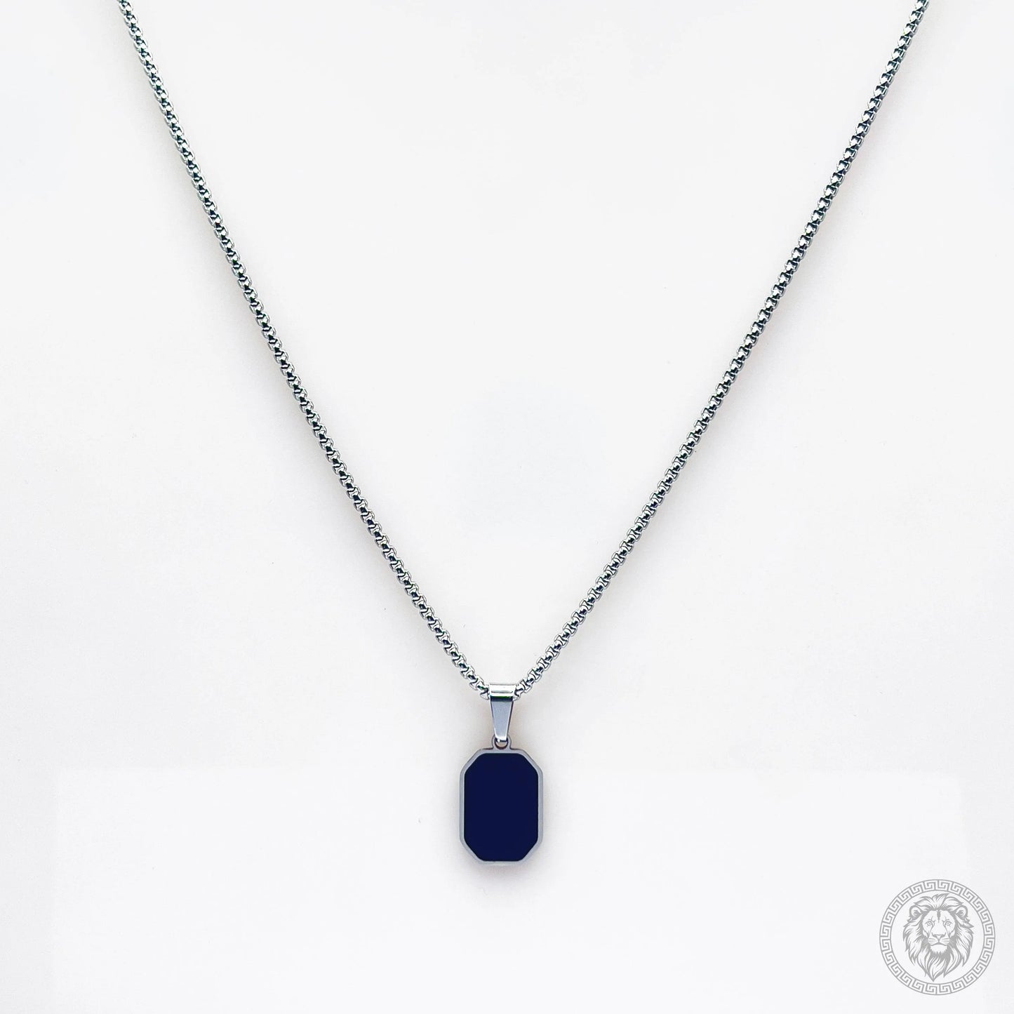 Black Gemstone Pendant