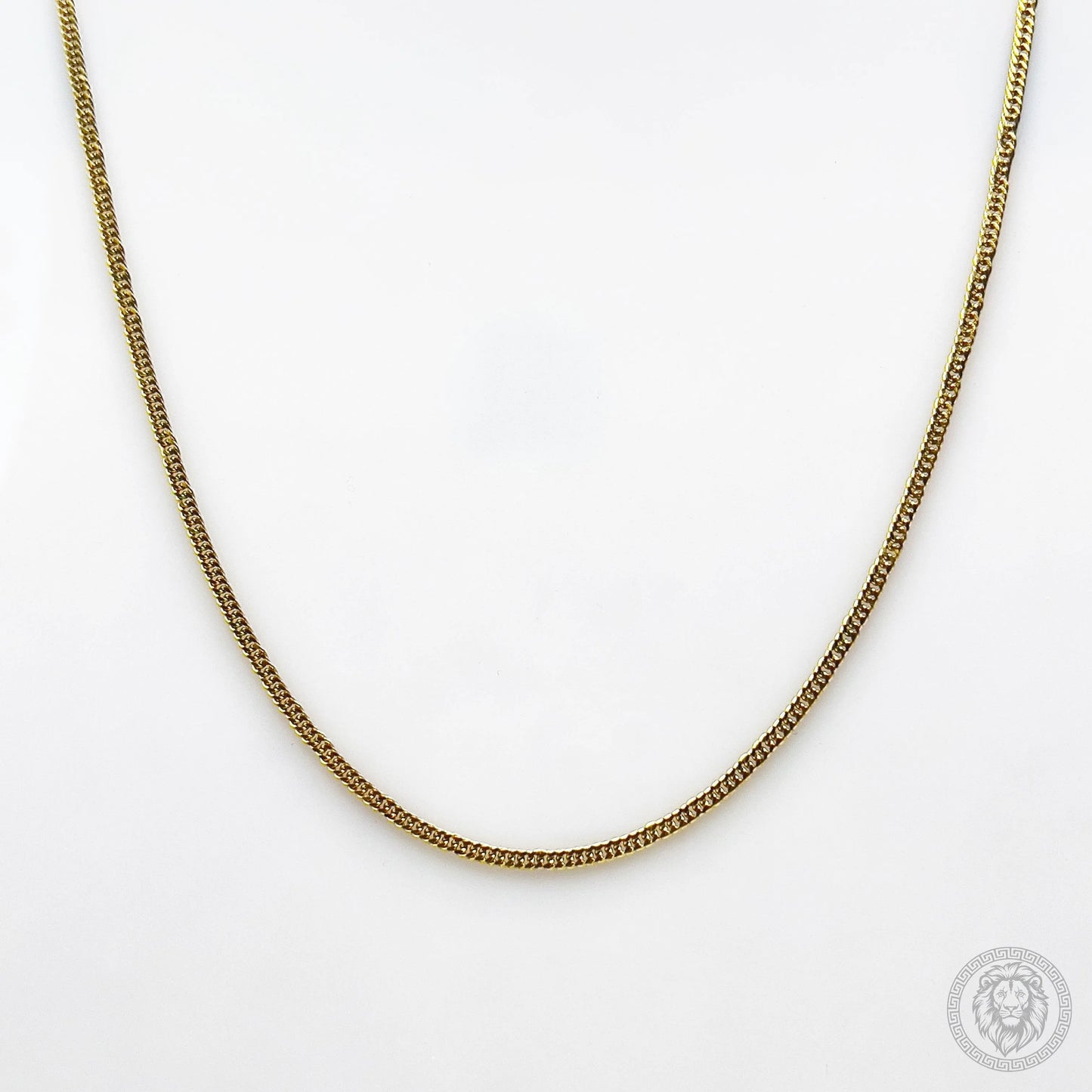 2mm Gold Cuban Chain